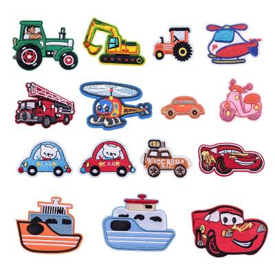 China Other ZD Wholesale Custom Made A Variety Of Car Embroidery Patch For Kids Clothes for sale