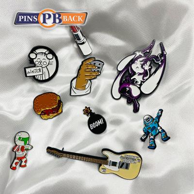 China Custom Europe Low Price Sport Club Enamel Pins Badge Multiple Choices Enamel Pin Sets for sale