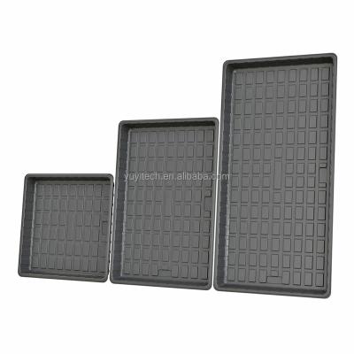 China Individual 2x4 3x3 3x6 4x4 4x6 4x8 Microgreen Vegetable White Black Plastic Flower Plants Hydraulic Growing Hydroponic Flood and Drain Tray for sale