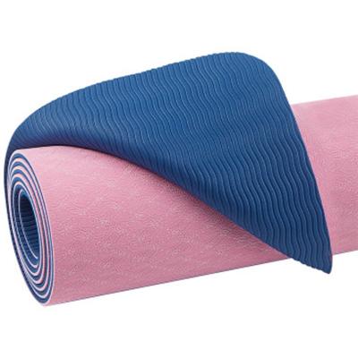 China Promotional Cheap Wholesale Stock Pilates Exercise PE Gym Yoga Anti-Skid Mat Non-slip/Durable/Washable/Waterproof Factory Price for sale