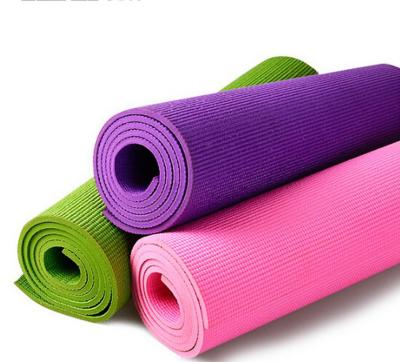 China Wholesale Cheap Custom Waterproof Fitness Equipment Application Logo Fitness Exercise Workout Mat PVC Yoga Mat for sale