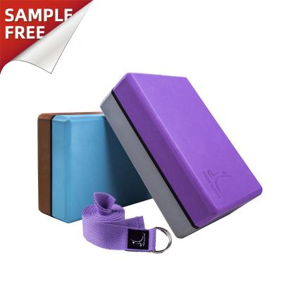 China High Density Non-Toxic Home Exercise Fitness OEM Foam Yoga Brick Super Block EVA Eco-friendly Gym for sale