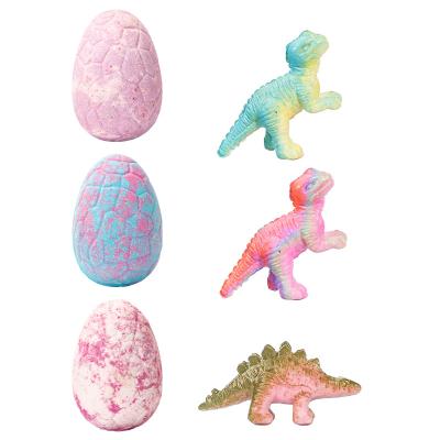 China The floating formula creates fast spinning and mad LOGO Dinosaur Egg Organic Rich Private Label Bubble Whistle Natural Bath Bombs. for sale