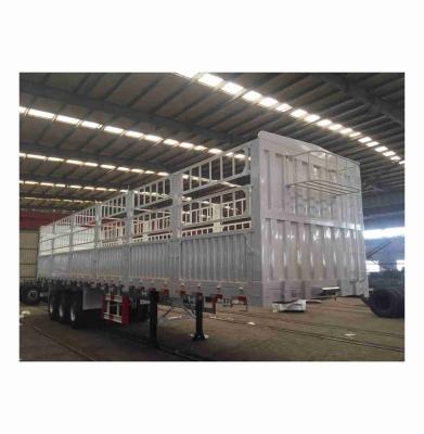 China Attractive price new type fence cargo tractor trailer side wall semi cargo trailer for sale