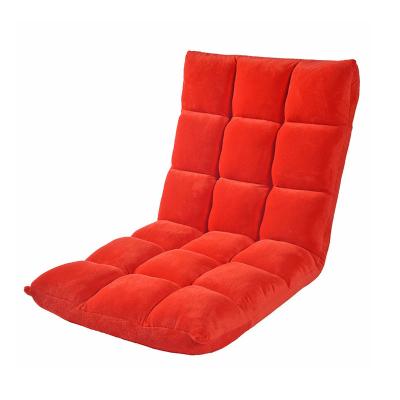 China Folding Recliner Foldable Lounger Bed Recliner Back Support Sofa Adjustable Floor Chair Tatami Sofa Lazy Cushion Dormitory Chair for sale