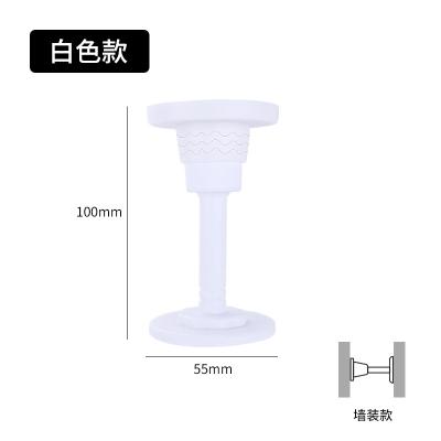 China Collision Avoidance Damping And Silencing Vertical Green Silicone Door Stopper Durable Glass Door Suction for sale