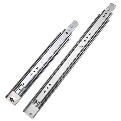 China Contemporary Heavy Duty Industrial Ball Bearing Rails Bottom Cabinet Mounting Slides Rail for sale