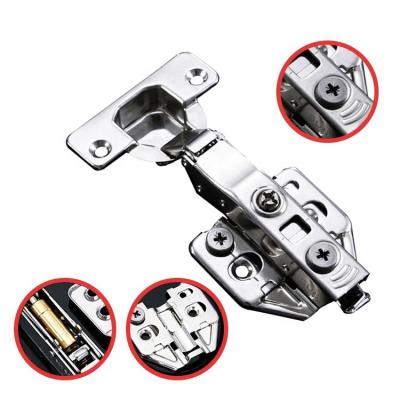 China Quiet Adjustable Hidden 3D Buffer Damping Cabinet Hinge Cold Rolled Steel Hydraulic Hinge for sale