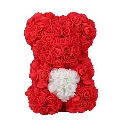 China Valentine's Day Christmas Decoration Wedding Supplies Rose Bear Gift Rose Bear Gifts for Mother's Day for sale