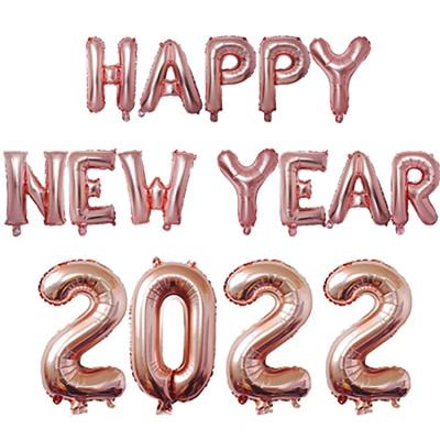 China Popular Wholesale Happy New Year Set Party Supplies Party Decoration Background Wall Decoration New Year's Eve Decoration for sale