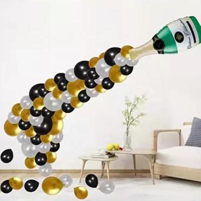 China Party Decoration Beer Happy Birthday Balloon Set Birthday Decoration Banner Party Supplies Happy Birthday Decoration Set for sale