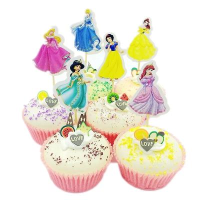 China Marriage ; Wholesale Cake Topper Christmas Party Wedding Princess Birthday Decoration Happy Cartoon Xmas Party Supplies for sale