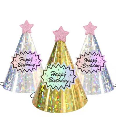 China Part ; Christmas Happy Birthday Hats Party Supplies Birthday Decoration Party Hats for sale