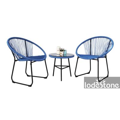 China KD Design Hot Sale Outdoor Colorful Chair KD Garden Chair Set Garden Furniture Rattan for sale