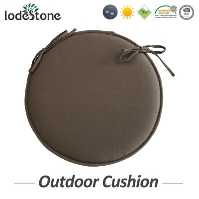 China Hometextile Chair Pad Waterproof Fashionable Outdoor Thin Garden Around Chair Cushion for sale