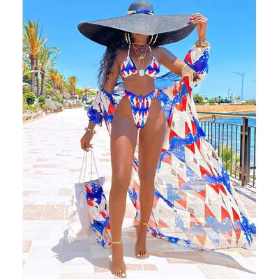 China Plus Size Beautiful Bikini Luxury Swimwear Transparent Swimwear 2022 2020 African Print Bikinis for sale