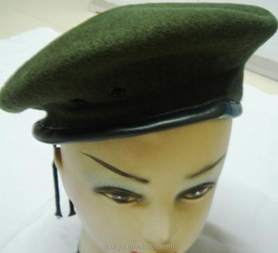 China Plush Wool Irish Summer Winter Male Military Brown Berets for sale