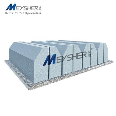 China Brick Making Steel Fly Ash Compound Pallets Plastic Pallet GMT Block Pallet for sale