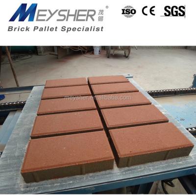 China Eco-friendly Pallet PVC For Block Making Machine PVC Pallet For Brick Machine for sale