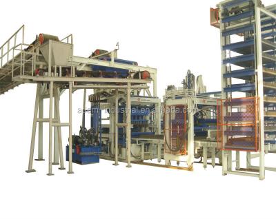 China Fully Automatic FLY ASH Biggest Machine QT12-15 Hydraulic Block / Paver Making Machine Price Details for sale