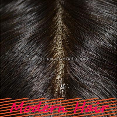 China Top Grade Whole Sale 8 Inch Human Hair Virgin Hair Mens Natural Toupee Toupee for sale