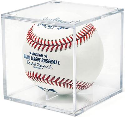 China Customized Modern Baseball UV Protected Acrylic Display Case for sale