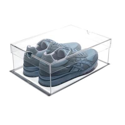 China Modern Customized Acrylic Shoe Display Cases for sale