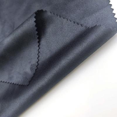 China Stretch High Quality Fast Shipment Plain Dyed Stretch Micro Suede Fabric For Sofa And Women Coat for sale