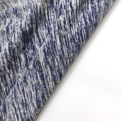 China Sustainable Yingyu Hotsale 95%R 5%SP Knitted Yarn Rib Pd Fabric For Women Garment for sale