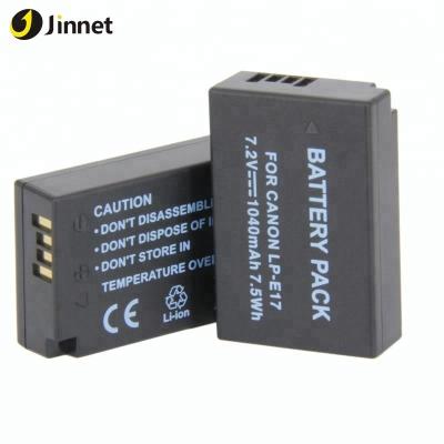 China Camera Jinnet Replacement For Can On 77d Battery LP-E17 LPE17 for sale