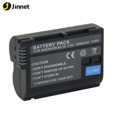 China EN-EL15 Battery EN-EL15 From Jinnet Digital Camera For Nik On 1 V1 1V1 D800 D800E D7000 D600 Series for sale