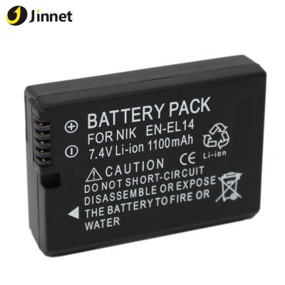 China EN-EL14 EL14A Camera Jinnet 7.4V Lithium Ion Battery for Nik on COOLPIX P7000 for sale