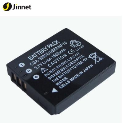 China Camera Jinnet CGA-S005E Battery For Pana CGA-S005E DMC-LX1 Lu Mix DMC-FX07 DMW-BCC12 for sale