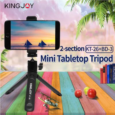 Cina Desktop Lightweight Camera Tripod Stand Portable Phone Mini Flexible 2KG Load Capacity in vendita