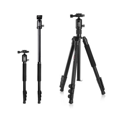 중국 4 Sections Camera Tripod Stand Flip Lock Lightweight Aluminum For Photo Professional 판매용