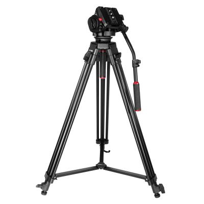 China Portable Flexible Travel Professional Aluminum DSLR Stand Carbon Fiber Phone Camera Tripod for Video Cameras en venta