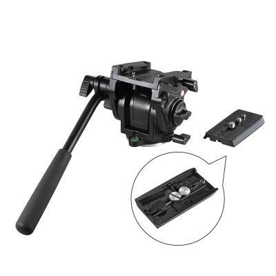 China Professional Fluid Tripod Ball Head For Video Camera Recording With 60cm Base Diameter Te koop