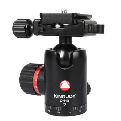 China High-End Professional Tripod Ball Head Damping Aluminum UNC1/4'' Camera Screw UNC3/8'' Lock Hole Te koop