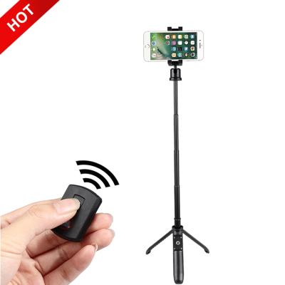 China Flexible Vlog Foldable Selfie Stick Mini Mobile Smartphone Wireless Remote Tripod Lighting for sale