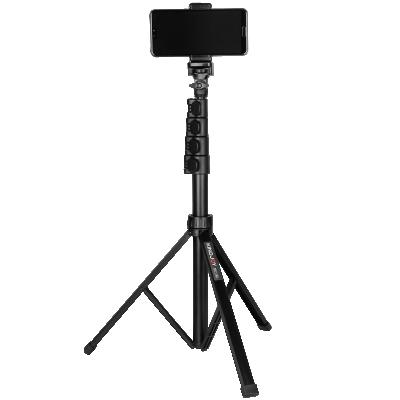 China KINGJOY 66-inch aluminum Selfie Stick Tripod, Extendable light stand with a 1/4