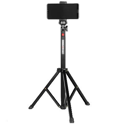 中国 Push Locking System Tripod Light Stand With 360 Pan/Tilt Head For Ring Light/Phone/Camera 販売のため