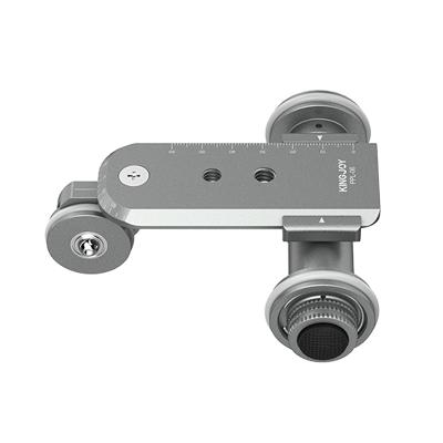 Κίνα 3 Wheels Electrical Slider Dolly Car Anodization Processed Aluminum Alloy For Camera Tripod προς πώληση