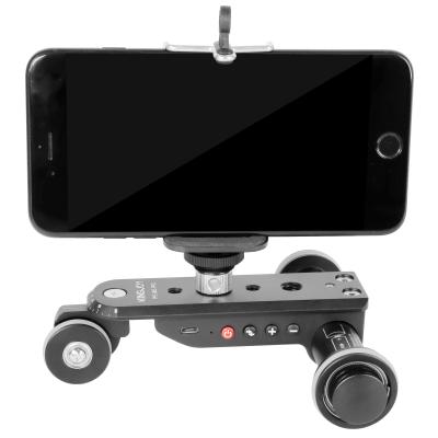 China 3-Wheels Video Track Rail Mobile Dolly Slider Car for DSLR Cameras Camcorders and Smartphones for sale