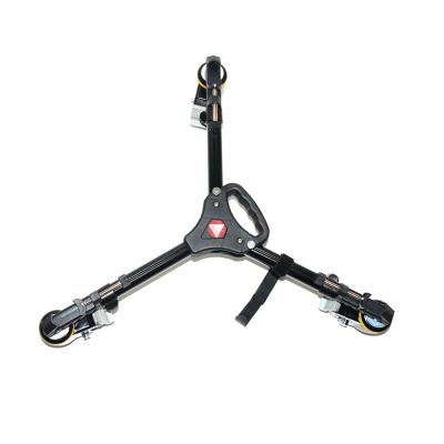 China Heavy Duty Video Tripod Dolly Three Wheels Slider VX-600 With Other Tripod Accessories Te koop