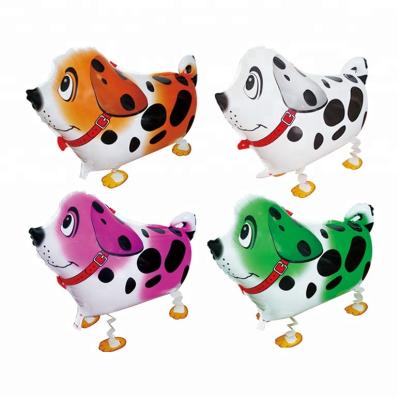 China Wholesale Advertising Walking Toy Air Dog Balloon Blimp Market Balloon for sale