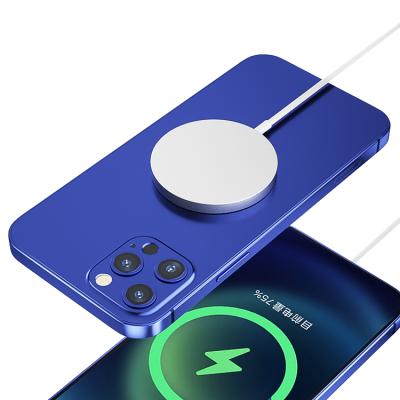 China 2021 Best-selling Magsafing 15W Protection Universal Aluminum High Speed ​​Wireless Charging Magnetic Wireless Charger for sale