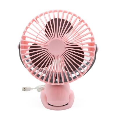 China Mini USB Adjustable Micro Fan Hotel Wind Clip Charging Fan for sale