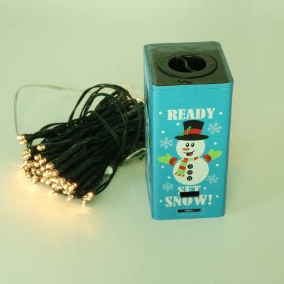 China Water Activated Novelty Outdoor Decorative Salt Water Powered Holiday LED Light for sale