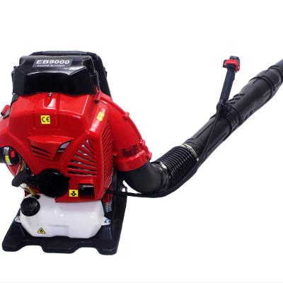 China 79.2cc EB9000 Gasoline Leaf Blower High Power Snow Blower Road Wind Transport Cleaning Fire Extinguisher 53x42x57.5cm for sale