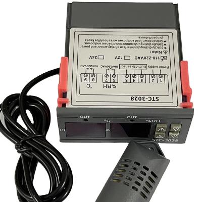 China STC-3028 intelligent digital display temperature and humidity controller constant temperature STC-3028 for sale